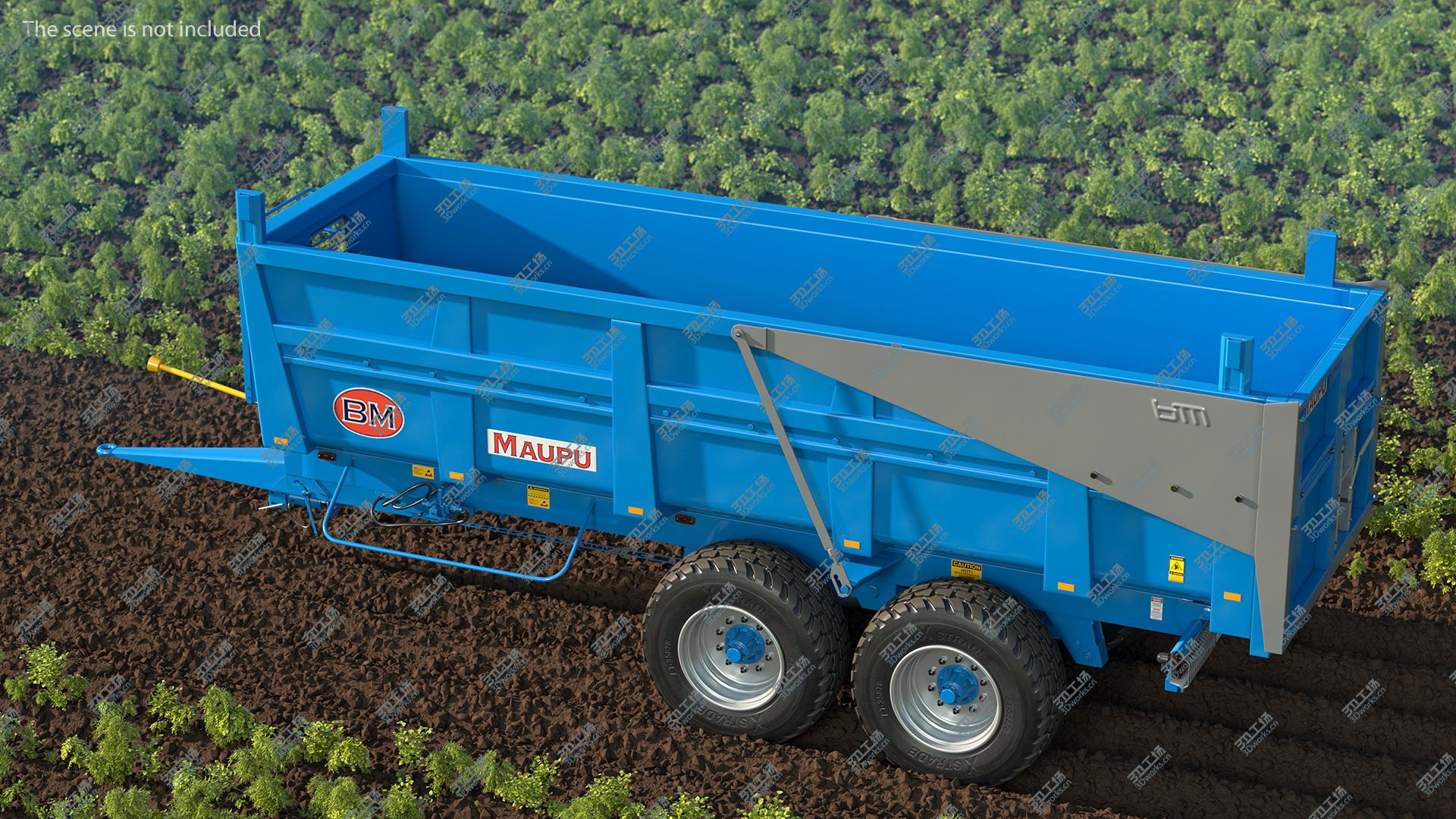 images/goods_img/202105074/3D Maupu 18t Trailer Clean model/4.jpg